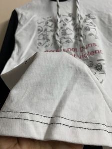 Black And White Hoodie (women’s)