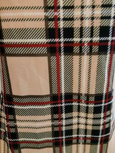 Shein Plaid Bodycon Dress