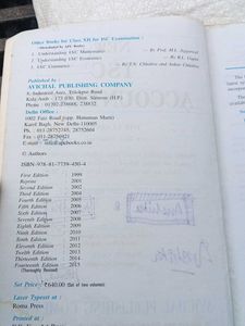 ISC Accountancy Class XII