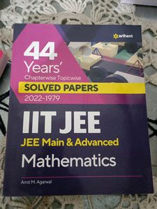 44yrs Solved Paper Of Mathematics For IIt Jee