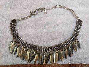 Stylish Silver statement Necklace