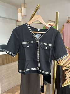 Chic Black &amp; White korean Top