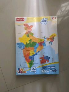 Funskool The Indian Map Jigsaw Puzzle 🧩🇮🇳