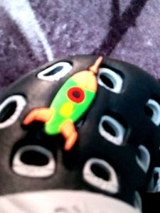 Crocs with Rocket Jibbitz