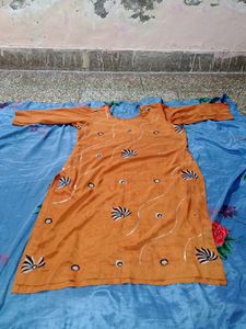 Satin Crepe Salwar Kameez