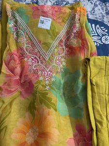 3 Piece Organza Suit Set(2)