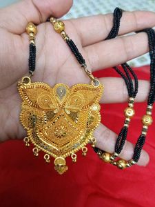 Mangal sutra  With Eyring  Gold Plated