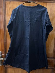 Blue A line t shirt