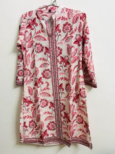 Floral Print Kurta