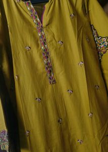 Elegant Embroidered Kurta Set