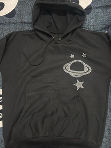 Planet & Stars Black Hoodie