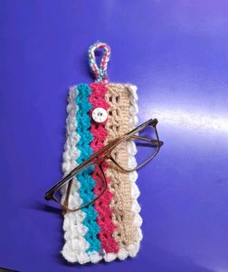 Handmade Crochet Multipurpose Pouch / Specs Cover