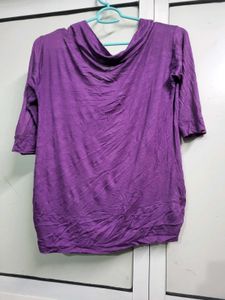 Purple Cardigan