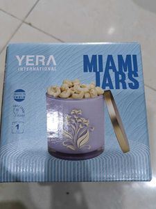 Yera Coated Jar with Lid - 540ml
