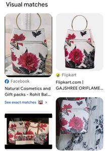 Floral Print Handbag