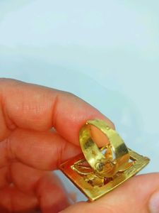 Brand new unused adjustable big ring With POD