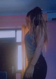 Bold Stripe High‑Neck Tank