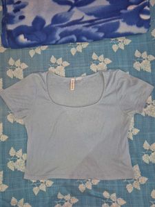 Light Blue H&M T-Shirt