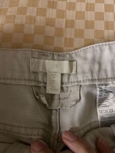 H&amp;M High Rise .Mom Fit Jeans - White Colour