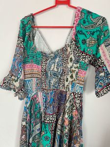 Printed Maxi Dress
