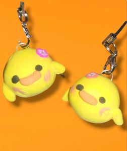 Handcrafted Clay Phone And Bag Charms