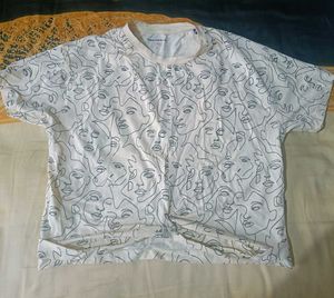 Abstract Print Top