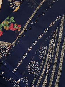 Elegant Floral Saree