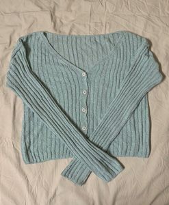 Cute Mint Green Cardigan