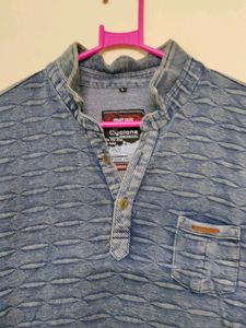 Mens Full Sleeve Collar Tshirt