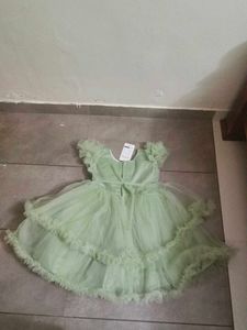 Cute Green Tulle Dress