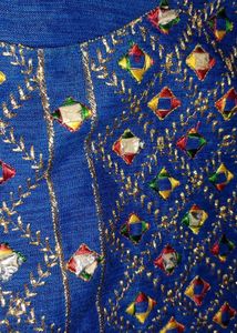 Embroidered Blue Kurta