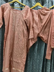 Three Piece Women Kurta Set