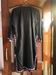 Wool Embroidered Pheran from Kashmir