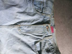 Light Blue Denim Shorts