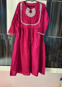 Elegant Embroidered Kurta