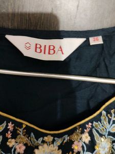 BIBA Elegant Embroidered Kurta