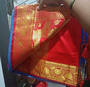 Elegant Blue Saree