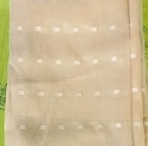 Saree With Nude Colour