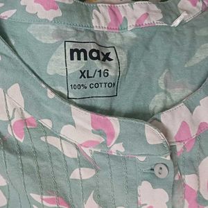 Max Floral Printed Night Gown