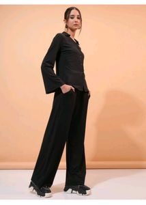 Chic Black Co-ord Set