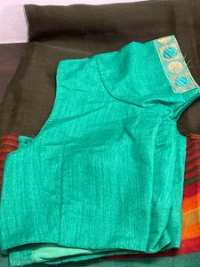 Striped Border Saree