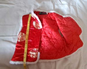 Festive Red Baby Vest