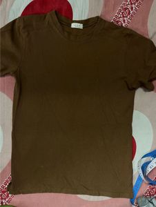 Korean Oversized Brown Tshirt🤎