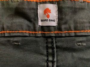 Stylish Olive Green Slim Fit Jeans Trendy And Cool