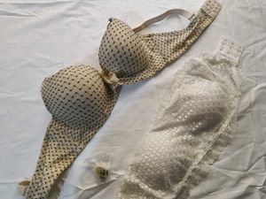 Lace & Patterned Bra Pair