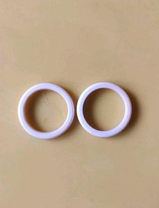 Real|Elephant&#39;s Teeth Rings - Pair(2 Pieces)