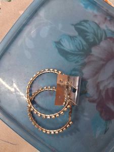 Sparkly Hoop Earrings
