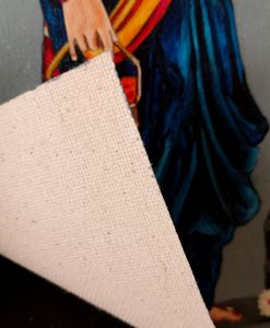 Indian Woman Praying Painting