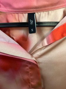 Tie-Dye Cropped Shirt