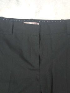 Black Straight Leg Pants